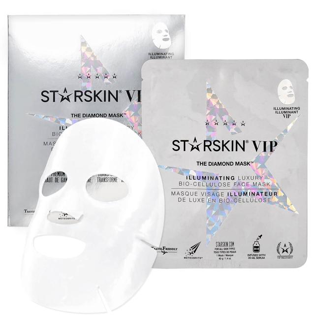 STARSKIN The Diamond Mask VIP Illuminating Coconut Bio-Cellulose Second Skin Face Mask on Productcaster.