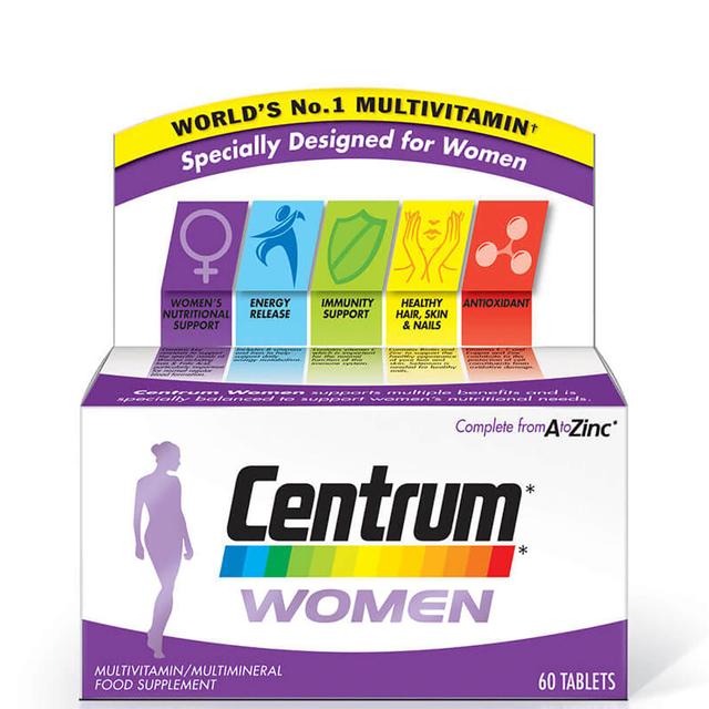 Centrum Women Multivitamin Tablets - (60 Tablets) on Productcaster.