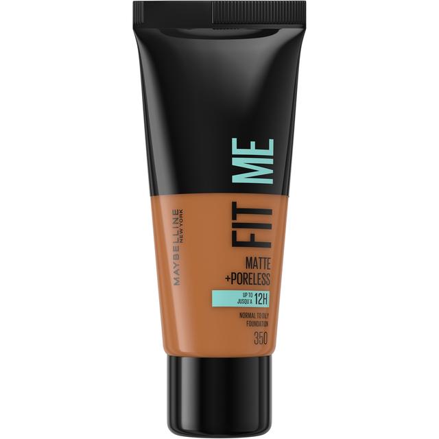 Maybelline Fit Me! Matte and Poreless Foundation 30ml (Various Shades) - 350 Caramel on Productcaster.