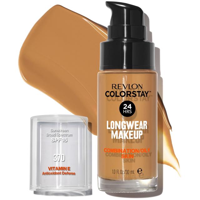 Revlon ColorStay Make-Up Foundation for Combination/Oily Skin (Various Shades) - Toast on Productcaster.