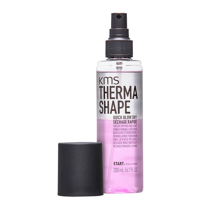 KMS Thermashape Quick Blow Dry Spray for Faster Drying and Light Conditioning 200ml on Productcaster.