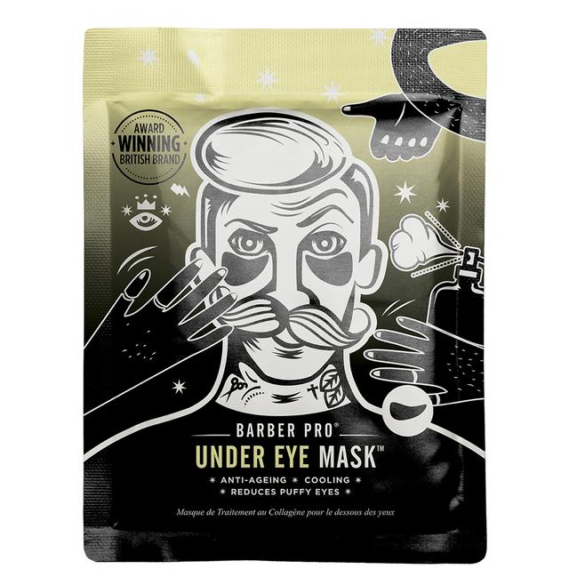 BARBER PRO Under Eye Mask with Activated Charcoal and Volcanic Ash (3 Applications) on Productcaster.