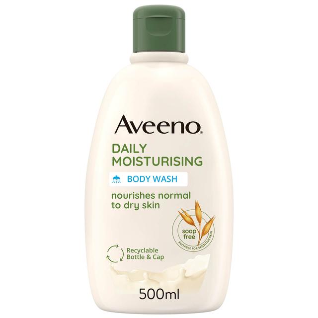 Aveeno Daily Moisturising Body Wash 500ml on Productcaster.