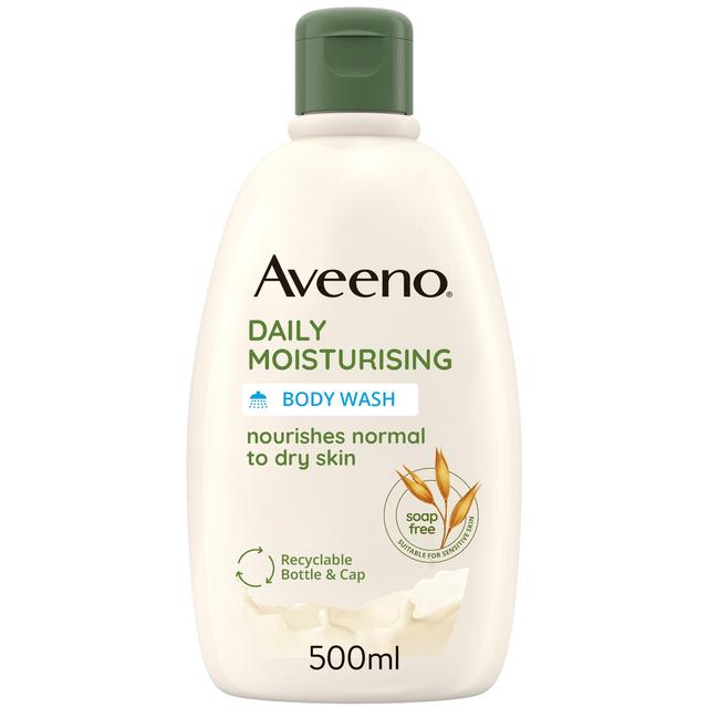 Aveeno Daily Moisturising Body Wash 500ml on Productcaster.