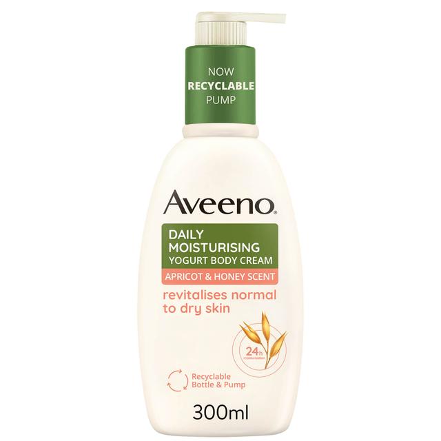 Aveeno Daily Moisturising Body Wash - Apricot and Honey 300ml on Productcaster.