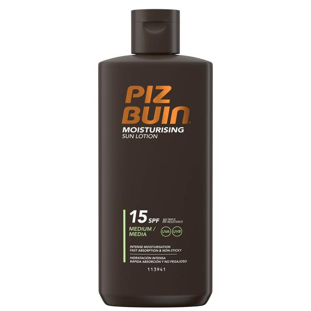 Piz Buin Moisturising Sun Lotion - Medium SPF15 200ml on Productcaster.