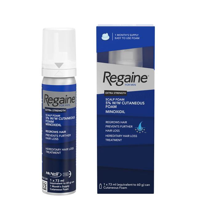 Regaine Men's Extra Strength Hair Loss and Hair Regrowth Scalp Foam Treatment 73ml on Productcaster.