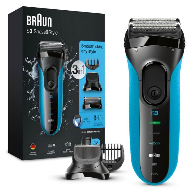 Braun Electric Shaver Series 3 3010BT on Productcaster.