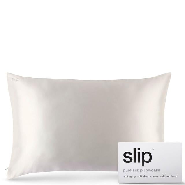 Slip Silk Pillowcase - Queen (Various Colours) - White on Productcaster.