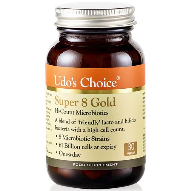 Udo's Choice - Super 8 GOLD Microbiotics (30 Vegecaps) on Productcaster.