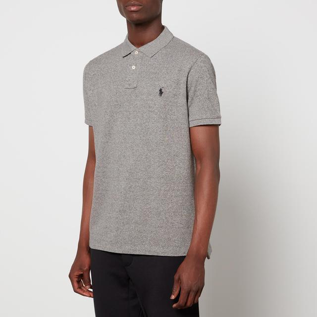 Polo Ralph Lauren Custom-Slim-Fit Poloshirt aus Piqué - Canterbury Heather - XL on Productcaster.