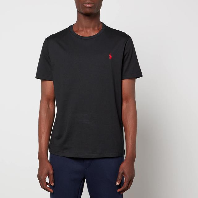 Polo Ralph Lauren Men's Custom Slim Fit Crewneck T-Shirt - RL Black - M on Productcaster.