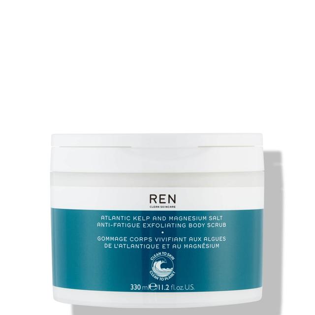 REN Clean Skincare Skincare Atlantic Kelp and Magnesium Salt Anti-Fatigue Exfoliating Body Scrub 330ml on Productcaster.