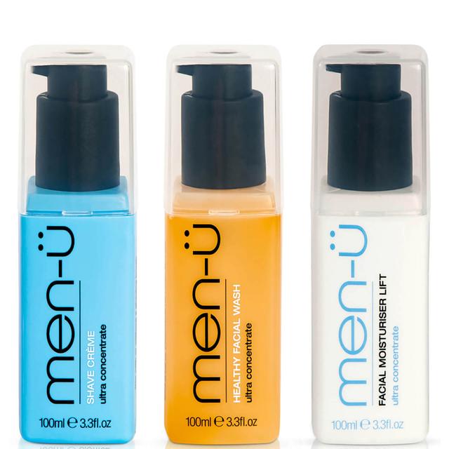 men-ü Shave Facial Trio (Worth £36.35) on Productcaster.