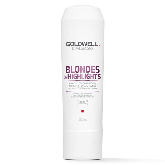 Goldwell Dualsenses Blonde And Highlights Anti-Yellow Conditioner, For Luminosity & Neutralising Unwanted Yellow Tones 200ml on Productcaster.