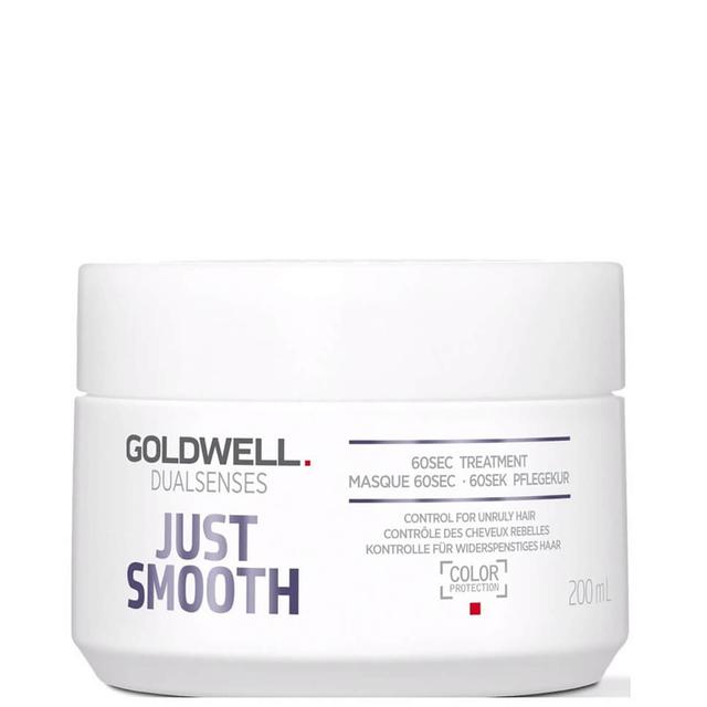 Goldwell Dualsenses Just Smooth 60Sec Treatment Mask 200ml For Smoothing Unruly, Frizzy Hair on Productcaster.