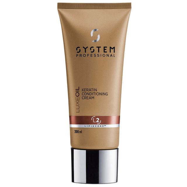 System Professional LuxeOil Keratin Conditioning Cream 200ml on Productcaster.