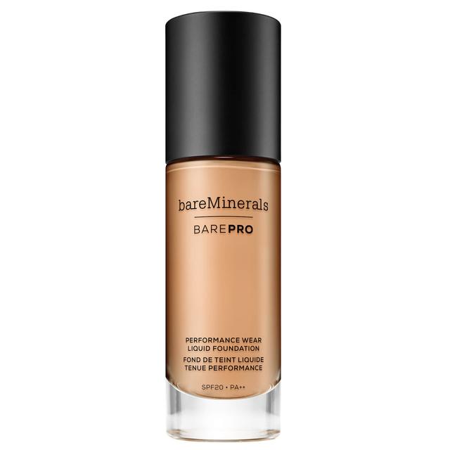 bareMinerals BAREPRO Performance Wear Liquid Foundation SPF 20 30ml (Various Shades) - Pecan 18 on Productcaster.