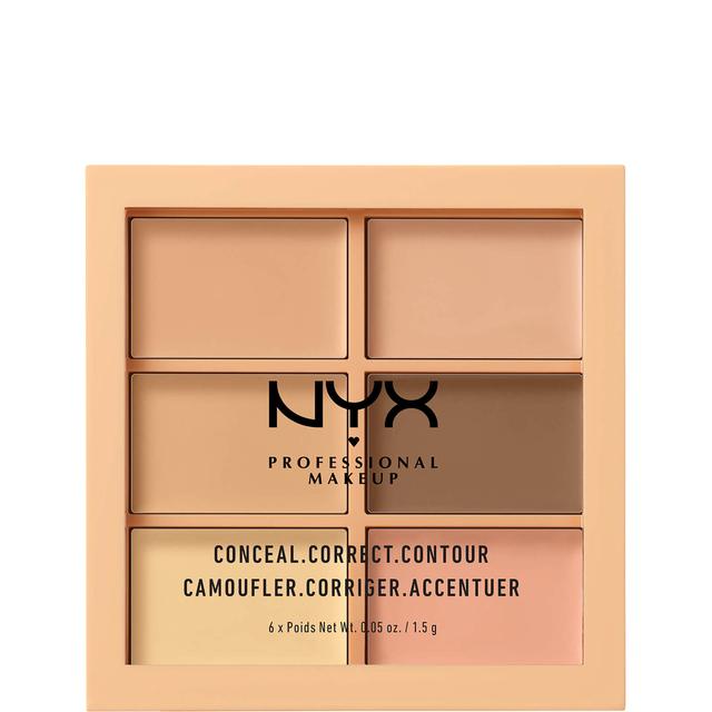 NYX Professional Makeup 3C Palette - Conceal, Correct, Contour - Light on Productcaster.