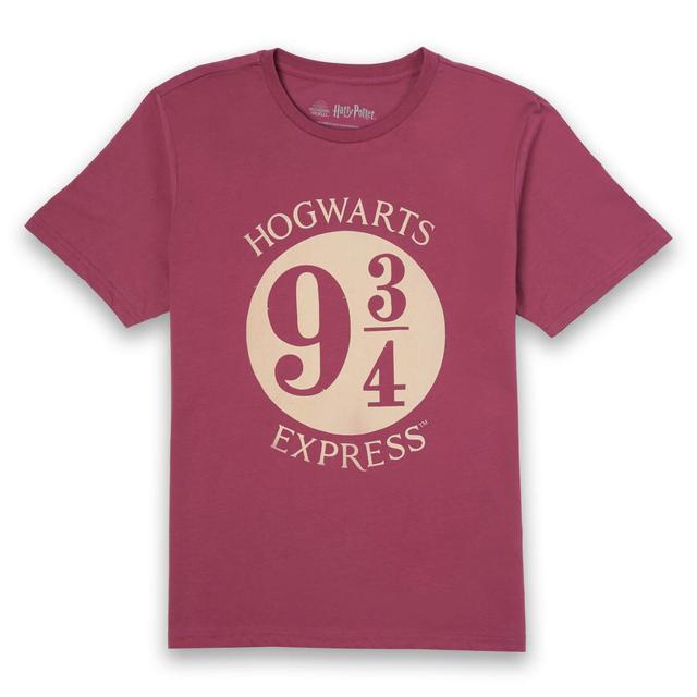 Harry Potter Platform Burgundy T-Shirt - XL on Productcaster.