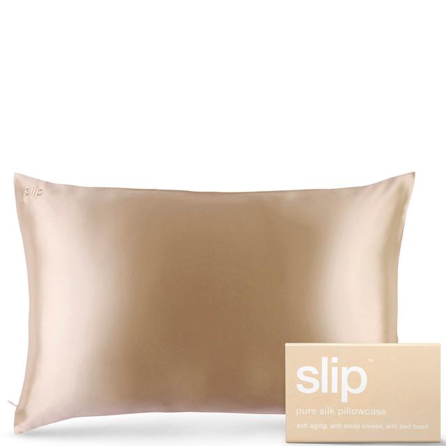 Slip Silk Pillowcase - Queen (Various Colours) - Caramel on Productcaster.