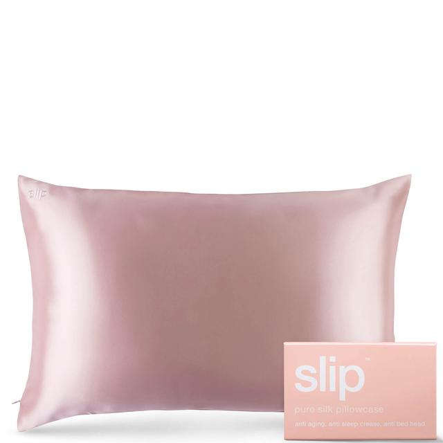 Slip Silk Pillowcase - Queen (Various Colours) - Pink on Productcaster.