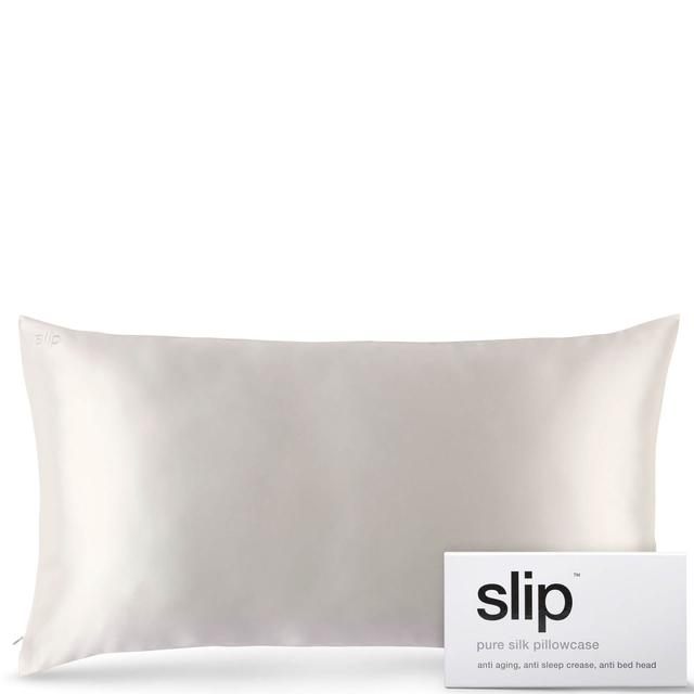 Slip Silk Pillowcase King (Various Colours) - White on Productcaster.