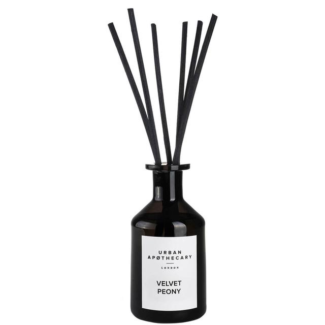 Urban Apothecary Velvet Peony Luxury Diffuser 200ml Black on Productcaster.