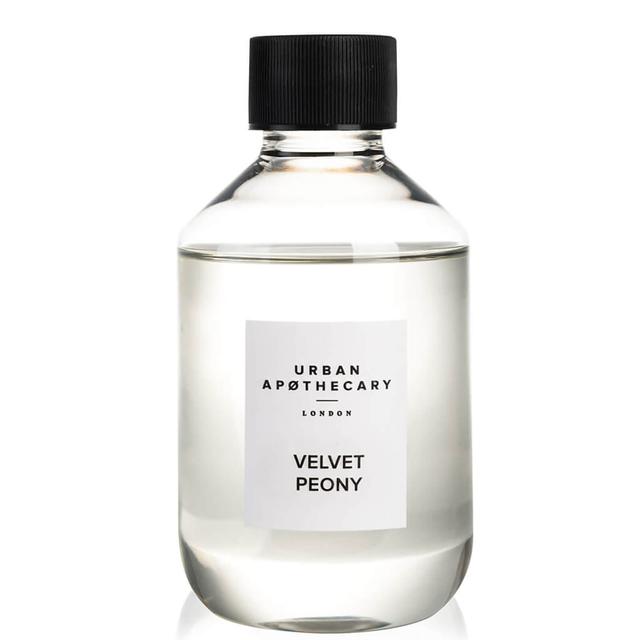 Urban Apothecary Velvet Peony Luxury Diffuser Refill 200ml Black on Productcaster.