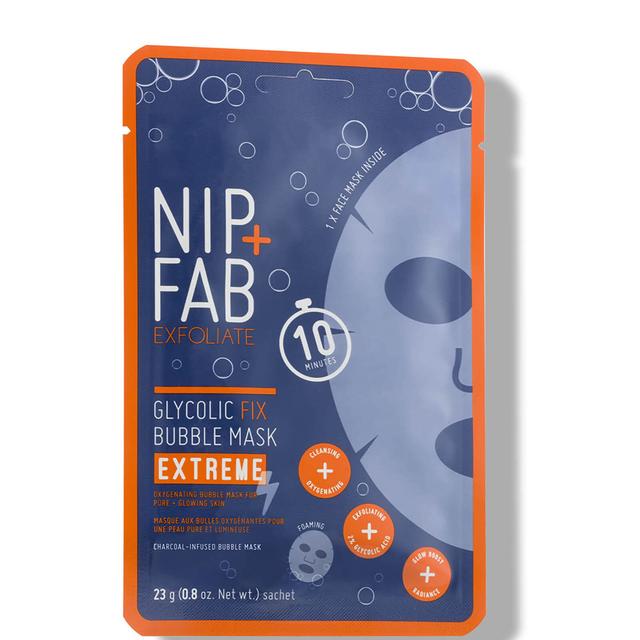 NIP+FAB Glycolic Fix Extreme Bubble Mask 23g on Productcaster.