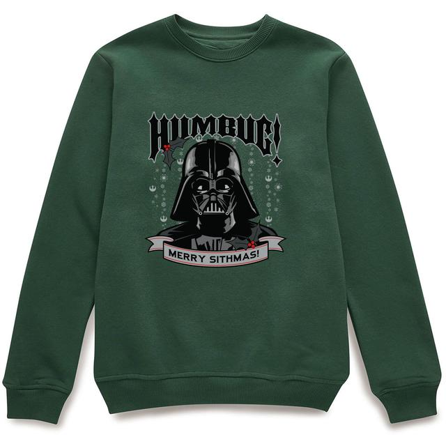 Star Wars Darth Vader Merry Sithmas Green Christmas Jumper - L on Productcaster.