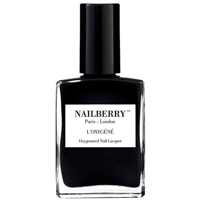 Nailberry L'Oxygene Nail Lacquer Black Berry on Productcaster.