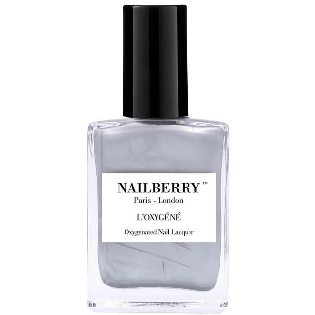 Nailberry L'Oxygene Nail Lacquer Silver Lining on Productcaster.