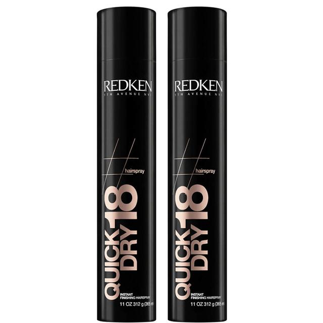 Redken Quick Dry 18 Instant Finishing Hairspray Duo on Productcaster.