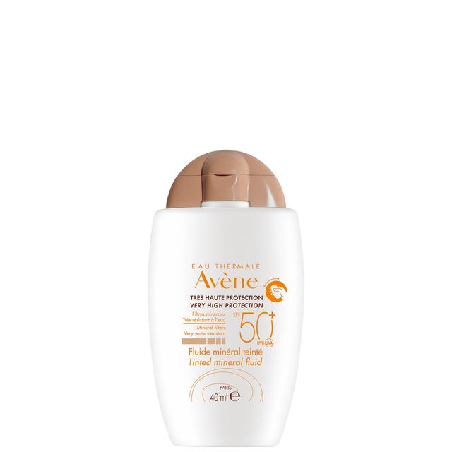 Avène Very High Protection Tinted Mineral Fluid SPF50+ Sun Cream for Intolerant Skin 40ml on Productcaster.