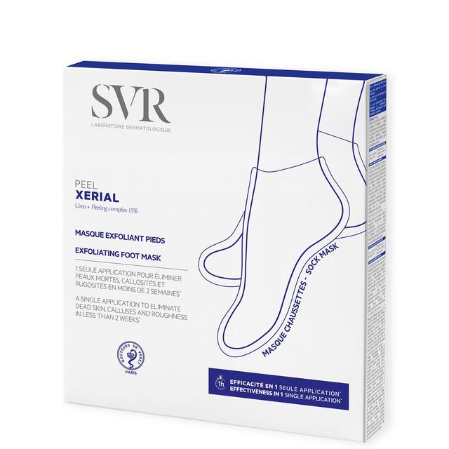 SVR Xerial Exfoliating Socks x1 for an Intensive Foot Peel in the place of Pumices + Foot Files on Productcaster.