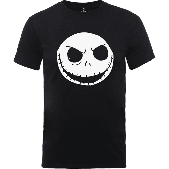 The Nightmare Before Christmas Jack Skellington T-shirt - Zwart - XS on Productcaster.