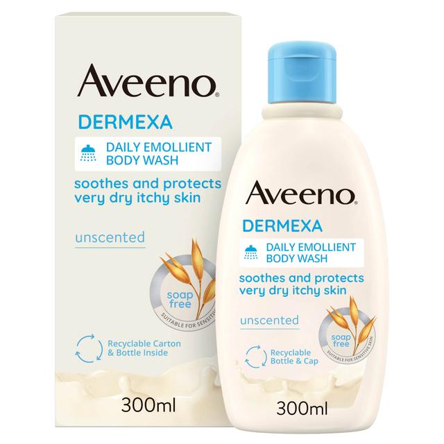 Aveeno Dermexa Daily Emollient Body Wash 300ml on Productcaster.