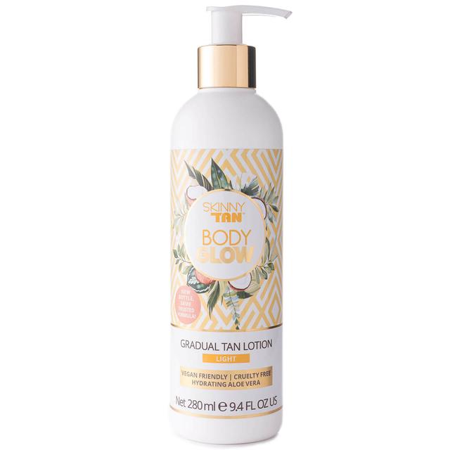 Body Glow by SKINNY TAN Light Lotion 280ml on Productcaster.