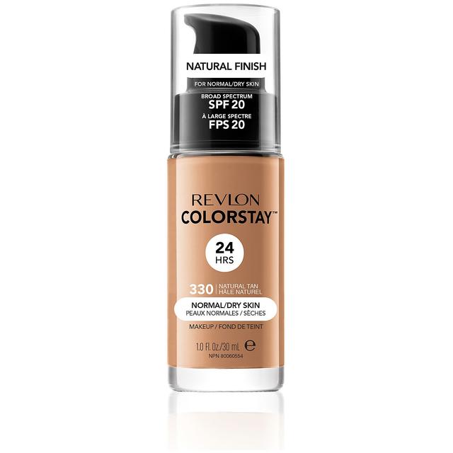 Revlon Colorstay Make-Up Foundation for Normal/Dry Skin (διάφορες αποχρώσεις) - Natural Tan on Productcaster.