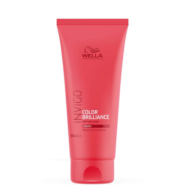 Wella Professionals Invigo Color Brilliance Vibrant Color Conditioner for Coarse Hair 200ml on Productcaster.