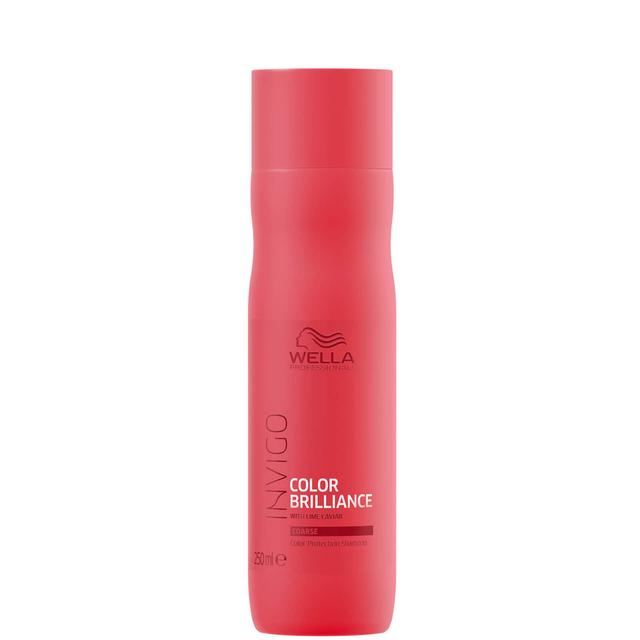 Wella Professionals Invigo Color Brilliance Color Protection Shampoo for Coarse Hair 250ml on Productcaster.