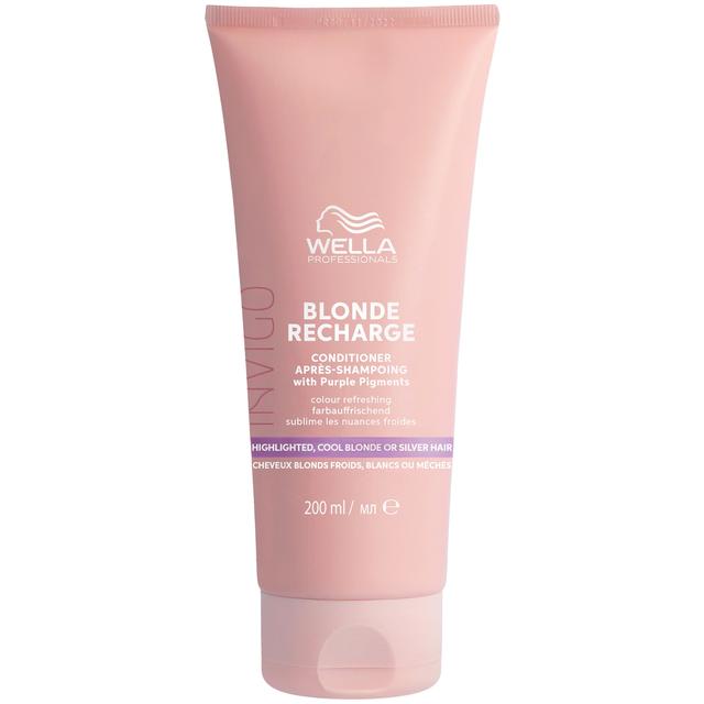 Wella Professionals Invigo Blonde Recharge Cool Blonde Conditioner 200ml on Productcaster.