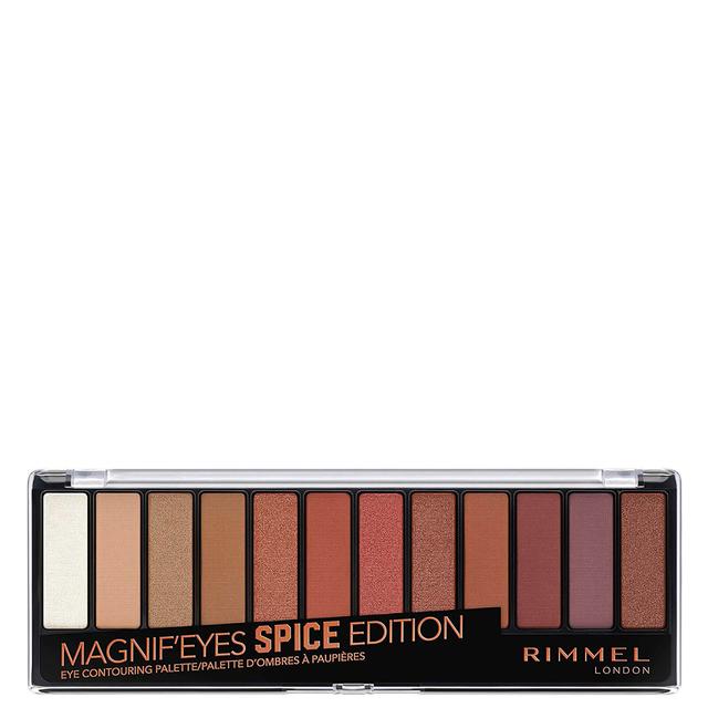 Rimmel Magnif'eyes 12 Pan Shade Palette 14g - Spice on Productcaster.