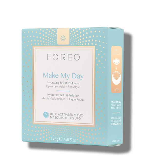 FOREO Make My Day UFO/UFO Mini Anti-Pollution and so Hydrating Face Mask (7 Pack) on Productcaster.