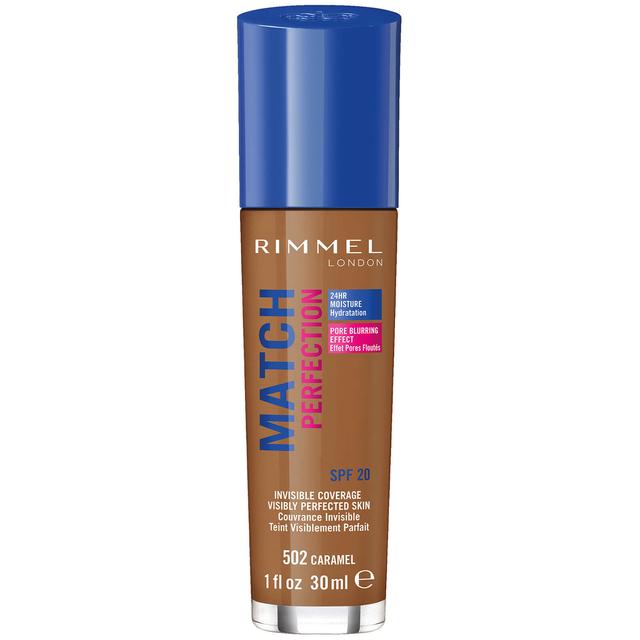 Rimmel Match Perfection Foundation 30 ml (διάφορες αποχρώσεις) - Caramel on Productcaster.