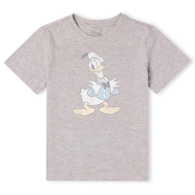 Disney Donald Duck Pose Kinder T-Shirt - Grijs - 134/140 (9-10 jaar) on Productcaster.