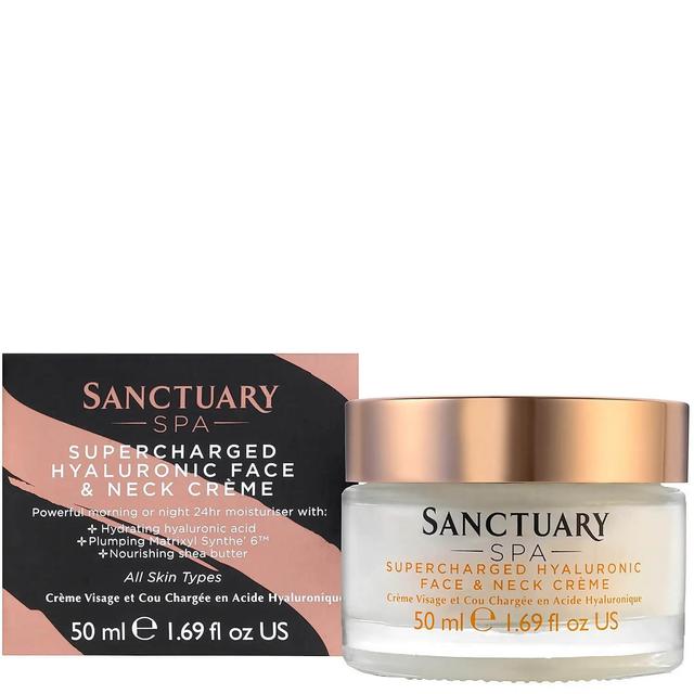 Sanctuary Spa Supercharged Hyaluronic Face and Neck Crème 50ml on Productcaster.