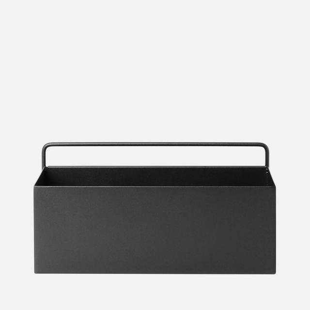 Ferm Living Wall Box - Rectangle - Black on Productcaster.