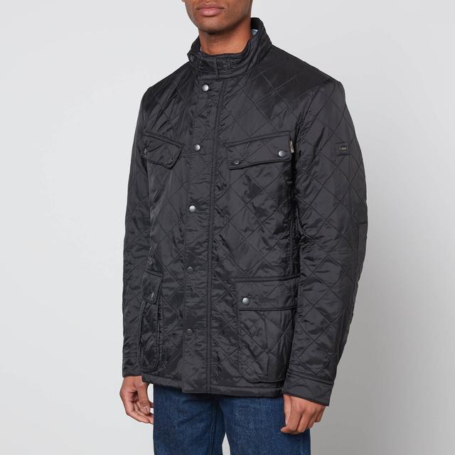 Barbour International Men's Ariel Polarquilt Jacket - Black - M on Productcaster.